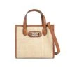 Harlow Straw Small Tote 1 Harlow Straw Small Tote -Fashion Accessories Store harlow straw small tote natural luggage 0