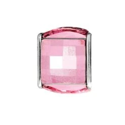 Ice Cube Bead -Fashion Accessories Store ice cube bead silver rose 0