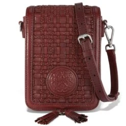 Ilia Mini Flap Cross Body Bag -Fashion Accessories Store ilia mini flap cross body bag garnet 0