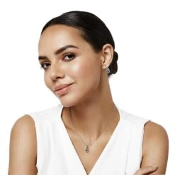 Illumina Lights Allure Petite Necklace -Fashion Accessories Store illumina lights allure petite necklace silver 2