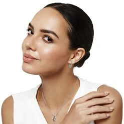 Illumina Lights Allure Post Earrings 7 Illumina Lights Allure Post Earrings -Fashion Accessories Store illumina lights allure post earrings silver 2