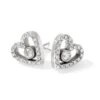 Illumina Love Post Earrings -Fashion Accessories Store illumina love post earrings silver 0 7180f972 ffec 41be a948 a051946bfc49