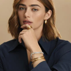 Inner Circle Double Ring 21 Inner Circle Double Ring -Fashion Accessories Store inner circle double ring gold 4