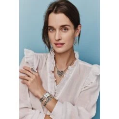 Interlok Cascade French Wire Earrings -Fashion Accessories Store interlok cascade french wire earrings silver 2 db4ef896 9c47 4ebb 8d31 a5668753aaff