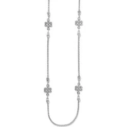 Interlok Endless Knot Long Necklace