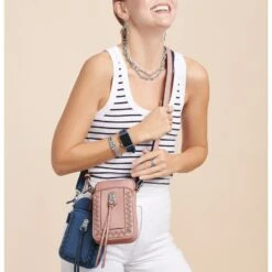 Interlok Mini Utility Bag 20 Interlok Mini Utility Bag -Fashion Accessories Store interlok mini utility bag pink sand 3