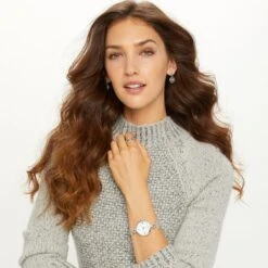 Interlok Petite Post Drop Earrings 8 Interlok Petite Post Drop Earrings -Fashion Accessories Store interlok petite post drop earrings silver 2 f7b040a5 6cdd 47fa 98a0 6ad7d337b62c