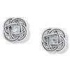 Interlok Shine Post Earrings 2 Interlok Shine Post Earrings -Fashion Accessories Store interlok shine post earrings silver 0