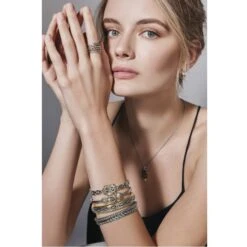 Intrigue Regal Bracelet -Fashion Accessories Store intrigue regal bracelet silver gold 3 33a99306 5d2e 4def 9841 ec04ddc993bb