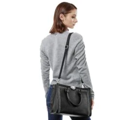 Jaxon Tote -Fashion Accessories Store jaxon tote black 4