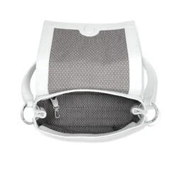 Jazz Medium Flap Bag 18 Jazz Medium Flap Bag -Fashion Accessories Store jazz medium flap bag white 1