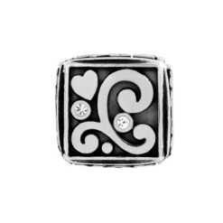 Just Married Cube Bead -Fashion Accessories Store just married cube bead silver 2 32578b24 6ef4 476e ad32 f8e1c2e0930a