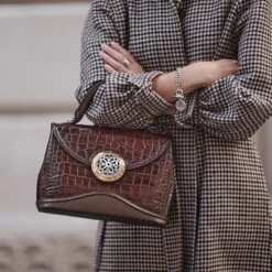 Klara Medium Satchel -Fashion Accessories Store klara medium satchel chocolate 3 a55cda83 6aab 4e41 bcf5 eb97dd20d8b9