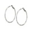 Large Hoop Charm Earrings -Fashion Accessories Store large hoop charm earrings silver 0 108b9c6a 7e78 4727 b173 abf308bc6771