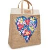 Let Love Grow Burlap Tote 2 Let Love Grow Burlap Tote -Fashion Accessories Store let love grow burlap tote multi 0 73c0c7e0 31f6 405f 9a34 d8edf58685c5