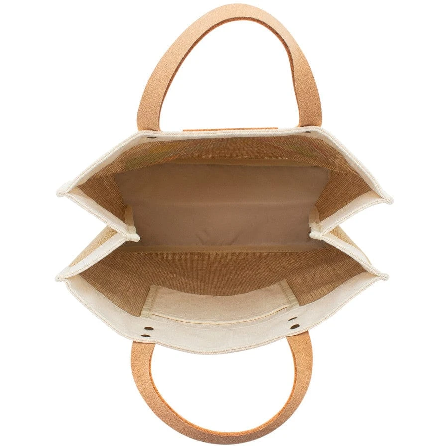 Let Love Grow Burlap Tote 4 Let Love Grow Burlap Tote - Image 2