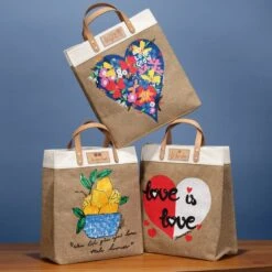Let Love Grow Burlap Tote 9 Let Love Grow Burlap Tote -Fashion Accessories Store let love grow burlap tote multi 3 c3c3c3a2 d857 4c65 9daf 6a3bc9b5f74a