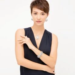 London Groove Hoop Earrings -Fashion Accessories Store london groove hoop earrings silver 2 c32f4531 cda6 4653 8298 6191aa6fe4ef