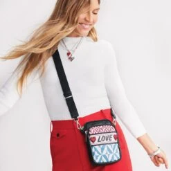 Love Me Do Utility Bag 11 Love Me Do Utility Bag -Fashion Accessories Store love me do utility bag multi 5