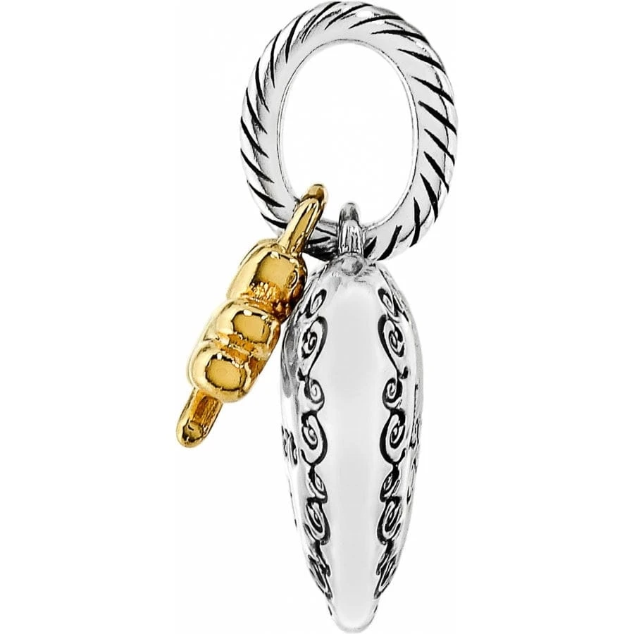 Lucky Twirl Heart Charm 4 Lucky Twirl Heart Charm - Image 2
