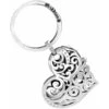 Madrid Heart Key Fob -Fashion Accessories Store madrid heart key fob silver 0