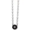 Meridian Eclipse Disc Necklace 2 Meridian Eclipse Disc Necklace -Fashion Accessories Store meridian eclipse disc necklace silver black 0