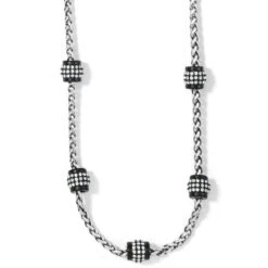 Meridian Petite Short Necklace -Fashion Accessories Store meridian petite short necklace silver black 0 bf886a98 4c75 4d90 840f 25c4f941b29d