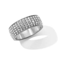 Meridian Ring -Fashion Accessories Store meridian ring silver 0