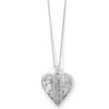 Mingle Adore Heart Necklace -Fashion Accessories Store mingle adore heart necklace silver 0 240a3c26 7489 469a ad9b 46cc6e7fb8ee