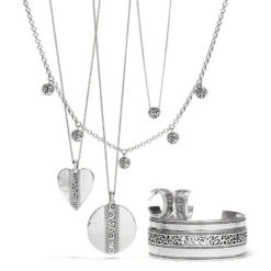 Mingle Adore Heart Necklace -Fashion Accessories Store mingle adore heart necklace silver 2 3c10abf5 1c5e 4387 bee8 6b0ca3de2f2b