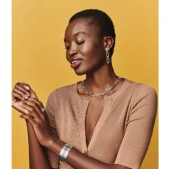 Mingle Links Necklace -Fashion Accessories Store mingle links necklace silver 2 8baeb0dc c915 4a3f b140 c9e16bf1a63b