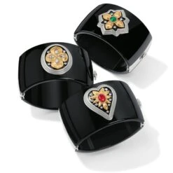 Monarch Love Hinged Bangle 7 Monarch Love Hinged Bangle -Fashion Accessories Store monarch love hinged bangle black multi 2 3d526842 9d4e 4d32 bcf5 c673facffe4a