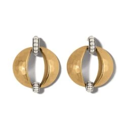 Mystic Moon Post Drop Earrings -Fashion Accessories Store mystic moon post drop earrings silver gold 0