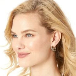 Neptune's Rings Black Leverback Earrings -Fashion Accessories Store neptune s rings black leverback earrings silver gold 2 13a394dd dc1c 41ef 8733 15925f4b084e