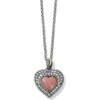 Neptune's Rings Opal Heart Reversible Necklace -Fashion Accessories Store neptune s rings opal heart reversible necklace pink 0 082461bf 5023 4f4a 9b46 f827e8d804f3