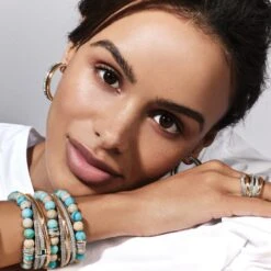 Neptune's Rings Sky Stretch Bracelet -Fashion Accessories Store neptune s rings sky stretch bracelet turquoise 2 2660f52d e655 407c 99f6 f42e1cf51c85