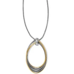 Neptune's Rings Twirl Convertible Pendant Necklace -Fashion Accessories Store neptune s rings twirl convertible pendant necklace silver gold 1 f09aee0e c5cb 4090 8d0a 5cf5bd76d3c9