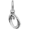 Number Charm -Fashion Accessories Store number charm silver 0