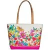 Orchid Tote -Fashion Accessories Store orchid tote multi 0