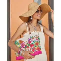 Orchid Tote -Fashion Accessories Store orchid tote multi 4