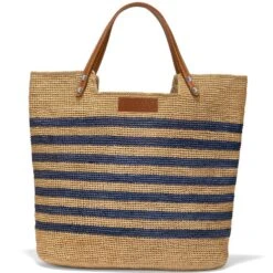Palmier Raffia Tote 8 Palmier Raffia Tote -Fashion Accessories Store palmier raffia tote wheat blue 2 f0cc3a1d cf64 4438 a416 fdfd638e3f2d