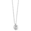 Paper Nautilus Shell Necklace -Fashion Accessories Store paper nautilus shell necklace silver 0