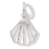 Paradise Cove Scallop Shell Charm -Fashion Accessories Store paradise cove scallop shell charm silver 0 77dea403 ae55 4996 a283 cd7833be3289