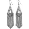 Pebble Disc Fringe French Wire Earrings -Fashion Accessories Store pebble disc fringe french wire earrings silver 0 c1e31fc4 4694 499c bf97 1d64bdbf85ba