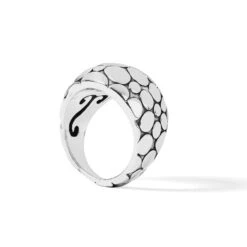 Pebble Ring -Fashion Accessories Store pebble ring silver 1