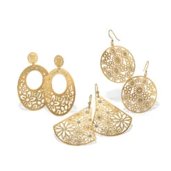 Posey Disc French Wire Earrings -Fashion Accessories Store posey disc french wire earrings gold 3 7952a3d3 3782 4569 b337 17cfb7d09605