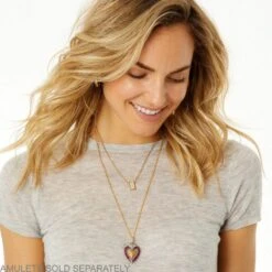 Precious Heart Amulet -Fashion Accessories Store precious heart amulet silver red 2 a3b07b69 4767 4a2d a714 60ef27a62a4f