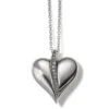 Precious Heart Necklace 2 Precious Heart Necklace -Fashion Accessories Store precious heart necklace silver 0