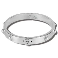Pretty Tough Groove Hinged Bangle 9 Pretty Tough Groove Hinged Bangle -Fashion Accessories Store pretty tough groove hinged bangle silver 2