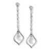Prism Light Diamond Petite Post Drop Earrings
